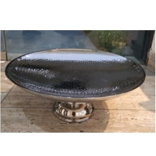 DOUBLE WALL ROUND DESING FOIL TRAY WITH BASE