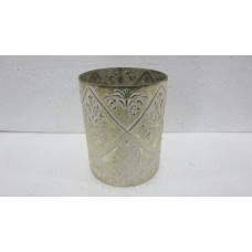 CYLINDER VASE BLOOM DESIGN SMALL