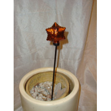 RIBBED STAR 3 O/S 44 CMS HIGH SILVER"