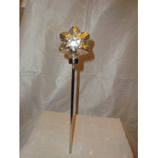 RIBBED STAR 3 O/S 44 CMS HIGH SILVER"