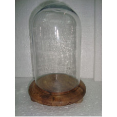 U BELL WITH WOODEN BASE