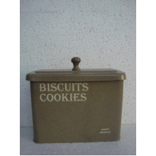 BISCUITS BOX WITH LID SMALL