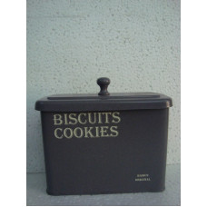 BISCUITS BOX WITH LID SMALL