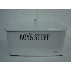 BOYS STUFF BOX WITH LID