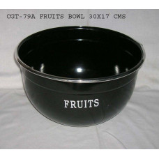 fruitbowl  black/nickel