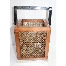 Lantern wood square mesh BIG