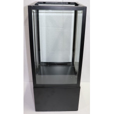 Box lantern square big iron/glass