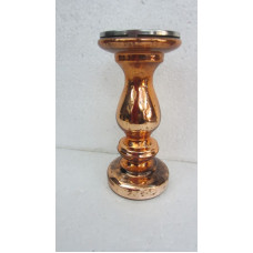 TWO BALL CANDLE STAND SMALL