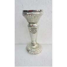 CANDLE STAND RIBBED MOTIF SMALL