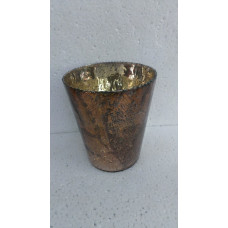 TAPER VASE XL SILVER FOIL