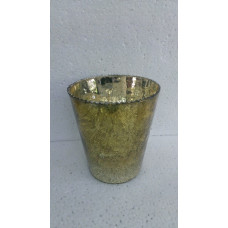 TAPER VASE XL SILVER FOIL