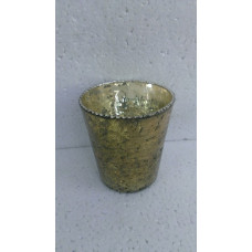 TAPER VASE MEDIUM SILVER FOIL