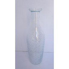 DIAMOND CUTTING VASE BIG CLEAR