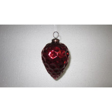 6" HONEYCOMB HANGING RED