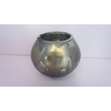 CONVEX VASE STONES LUSTER MED