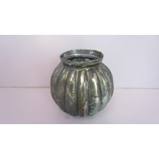 CONVEX VASE STONES MED