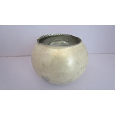 BALL VASE STONES LUSTER BIG