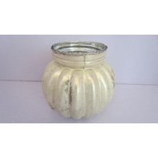 BALL VASE STONES LUSTER BIG