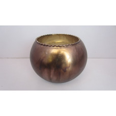 BALL VASE STONES LUSTER SMALL