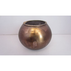 BALL VASE STONES LUSTER SMALL