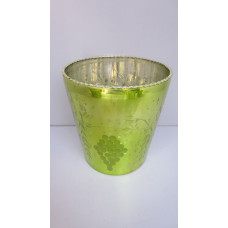 GRAPES CUTTING TAPER VASE BIG