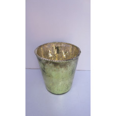 TAPER VASE MEDIUM SILVER FOIL