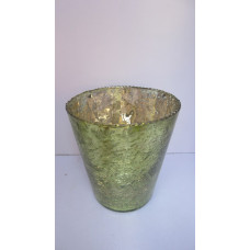 TAPER VASE XL SILVER FOIL