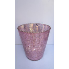 TAPER VASE XL SILVER FOIL