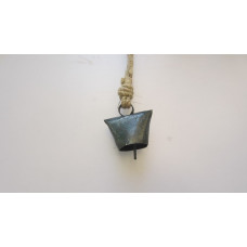 Mini cow bell purse black