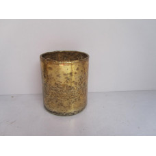 CYLINDER VASE O SILVER FOIL SMALL