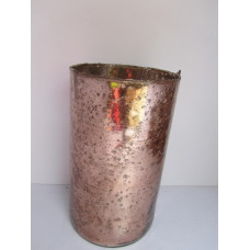 CYLINDER VASE O SILVER FOIL LARGE