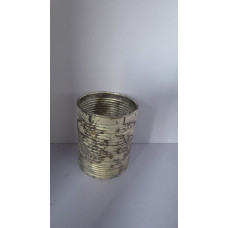 CYLINDER VASE SMALL STONE CUT