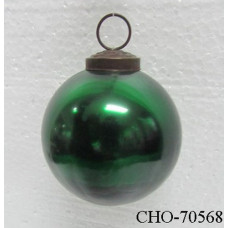 Ball 3" ½ cr green silver