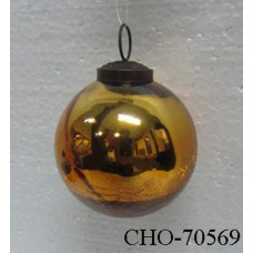 Ball 3" ½ cr gold silver