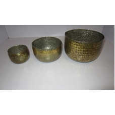 HAMMERED BOWL FOIL LARGE