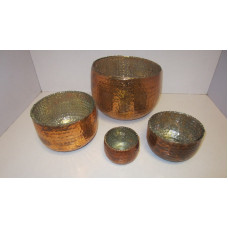 HAMMERED BOWL FOIL LARGE