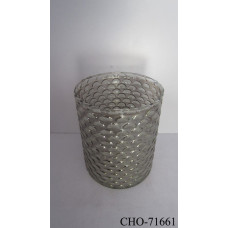 TAPER VASE HONEY COMB BIG