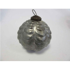 Ball 4 inch petals soda silver