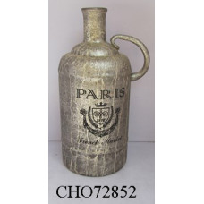 BOTTLE WITH HANDLE SMALL PARIS PRINT