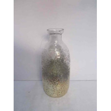 Bottle small crincle silver