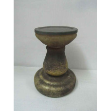 CANDLE STAND SMALL SODA SILVER