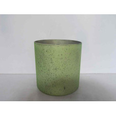 CYLINDER VASE XL FROSTED SILVER