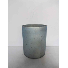 CYLINDER T/L FROSTED SILVER