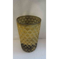 HONEYCOMB CYLINDER VASE XL FOIL