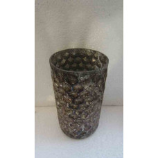 HONEYCOMB CYLINDER VASE XL FOIL