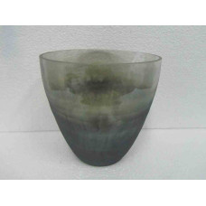 PLANTER  20X20 SILVER CRACK