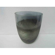 LUSTER SILVER 1/2 CRACK PLANTER 16x20