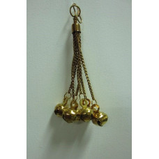 ANKLE BELL SET/6 BUNCH WITH CHAIN