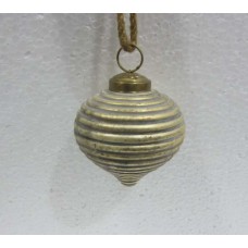 3 SPIRAL TOP HANGING GOLD CEMENT"