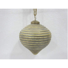 4 SPIRAL TOP HANGING GOLD CEMENT"